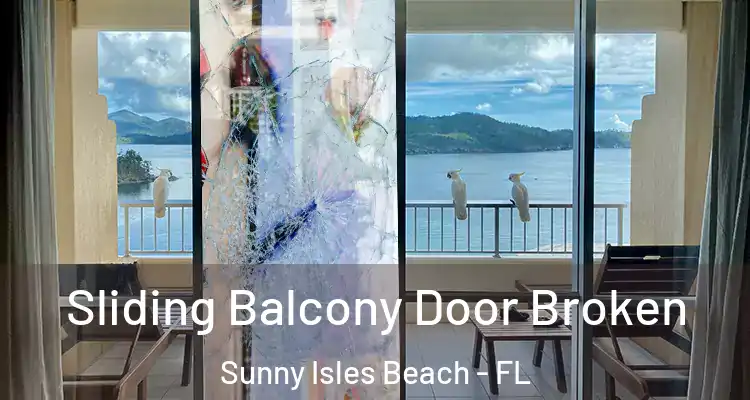  Sliding Balcony Door Broken Sunny Isles Beach - FL